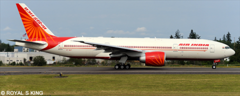Air India Boeing 777-200 Decal