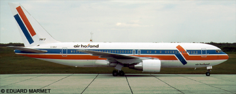 Air Holland, Britannia Airways Boeing 767-200 Decal