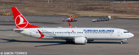 Turkish Airlines Boeing 737-9 MAX Decal