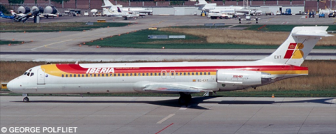 Iberia McDonnell Douglas MD-80 Decal