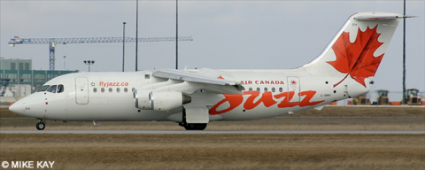 Air Canada Jazz BAe 146-200 - Avro RJ-85 Decal