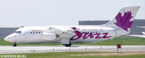 Air Canada Jazz BAe 146-200 - Avro RJ-85 Decal