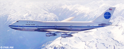 Pan Am Boeing 747-100 Decal