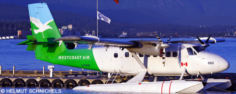 Westcoast Air DeHavilland DHC-6 Twin Otter Decal