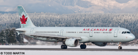 Air Canada Airbus A321 Decal