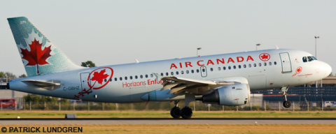 Air Canada Airbus A319 Decal