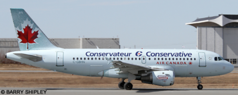 Air Canada Airbus A319 Decal