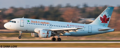 Air Canada Airbus A319 Decal