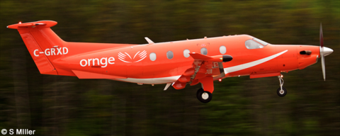 Ornge Air Ambulance Pilatus PC-12 Decal