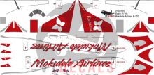 Mokulele Airlines Embraer E170 Decal