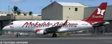 Mokulele Airlines Embraer E170 Decal