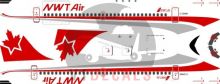 NWT Air --Boeing 737-200 Decal