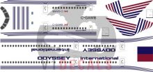 Odyssey International -Boeing 757-200 Decal