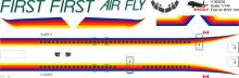 First Air Boeing 727 --Boeing 727-100 Decal
