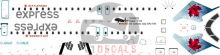 Air Canada Express, Air Canada Jazz --Bombardier CRJ 705/900 Decal