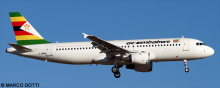 Air Zimbabwe Airbus A320 Decal