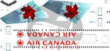 Air Canada -Boeing 767-200 Decal