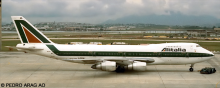 Alitalia -Boeing 747-200 Decal