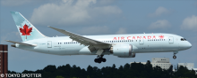 Air Canada -Boeing 787-8 Decal