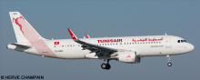 Tunisair Airbus A320 Decal