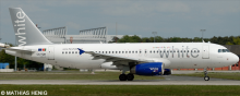 White Airways Airbus A320 Decal