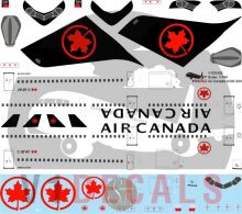 Air Canada Airbus A330-300 Decal