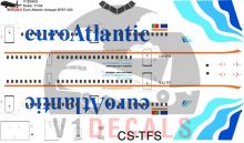 EuroAtlantic Airways -Boeing 767-300 Decal