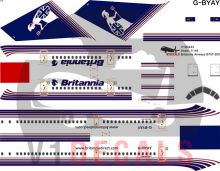 Britannia Airways -Boeing 757-200 Decal