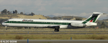 Alitalia McDonnell Douglas MD-80 Decal
