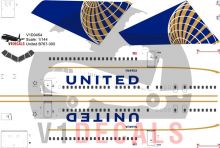 United Airlines Boeing 767-300 Decal