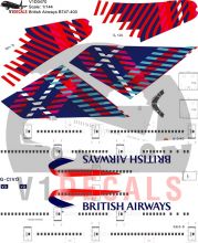 British Airways -Boeing 747-400 Decal