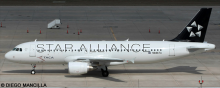 TACA, Star Alliance Various Airlines Airbus A320 Decal