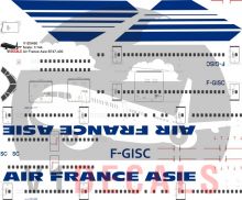 Air France Asie -Boeing 747-400 Decal