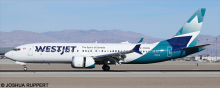 Westjet Boeing 737-8 MAX Decal