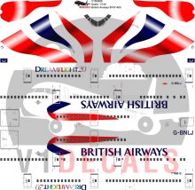 British Airways -Boeing 747-400 Decal