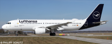 Lufthansa Airbus A320 Decal