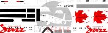 Air Canada Jazz -DeHavilland Dash 8-100 Decal