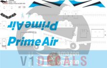Amazon Prime Air, Atlas Air Boeing 767-300 Decal