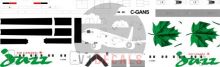 Air Canada Jazz -DeHavilland Dash 8-100 Decal