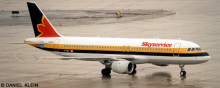 Skyservice, Monarch Airlines Airbus A320 Decal