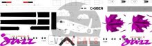 Air Canada Jazz -DeHavilland Dash 8-100 Decal