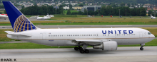 United Airlines Boeing 767-200 Decal