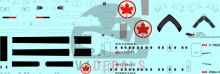 Air Canada Express, Air Canada Jazz DeHavilland Dash 8-300 Decal