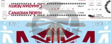 Canadian North, First Air Boeing 737-400 Decal