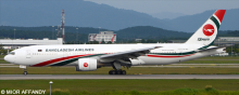 Biman Bangladesh Boeing 777-200 Decal