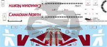 Canadian North, First Air Boeing 737-400 Decal