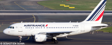 Air France Airbus A318 Decal