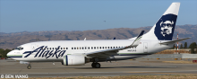 Alaska Airlines Boeing 737-700 Decal