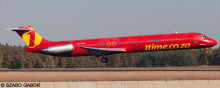 1Time Airlines McDonnell Douglas MD-80 Decal