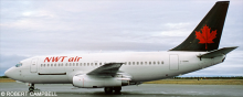 NWT Air Northwest Territorial, Air Canada Boeing 737-200 Decal